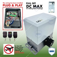 DC MAX DC Sliding Autogate System 600kg with Battery / without Battery Full set without gear rack