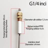 Elektroda Ketinggian Air Batang Elektroda Boiler Probe drat 1/4 Inch 1/2 Inch Sensor Level Air Otoma