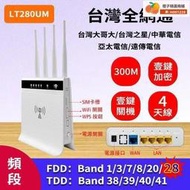可打電話~全頻4G LTE SIM卡 LT280UM LT289 聯發科晶片 WIFI分享器無線行動網卡路由器b31