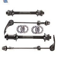 HUND|  Bike Bicycle Axle Front Rear Quick Release Skewers With 25mm（1/4） Hub Bearings