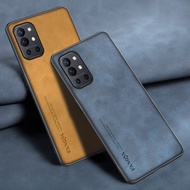 Luxury Leather Case For OnePlus 9R 9RT 9 Pro 5G Cover Matte Silicone Protection Phone Case For One P