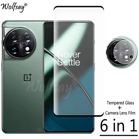 Full Cover Tempered Glass For OnePlus 11 Screen Protector For OnePlus 11 OnePlus11 5G Camera Glass F