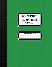 Graph Paper Composition 120 Pages /Quad Ruled 4x4 8 . 5 X I I in / 2 1 . 5 9 X 2 7 . 9 4 cm: School 