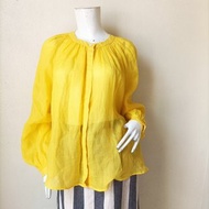 Banana Republic 女款苧麻襯衫 S 尺寸