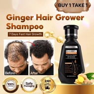 Hair Growth Essential Oil Biotin Cold-Pressed DHT Blocker and Hair Growth Shampoo Anti-Hair Loss Con