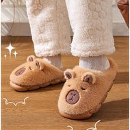 SH133 Men's Sandals Comfortable Soft Fur Hotel HomeWanita Men Women Slippers PT
