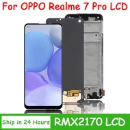 XD 100% ทดสอบสำหรับ Oppo Realme 7 Pro จอ LCD RMX2170ประกอบหน้าจอสัมผัสจอสำหรับชิ้นส่วนอะไหล่ LCD Rea