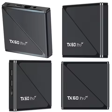 TX60 PRO Android 16.0 Set-Top Box 16GB+256GB Allwinner H313 Quad Core Smart TV Box WiFi 6 Voice Remo