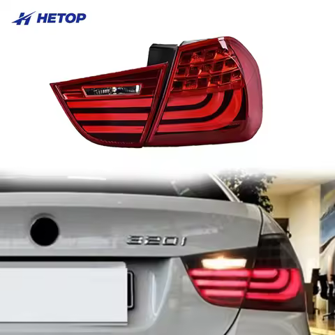 HETOP US E90 3 Series 2009-2012 LCI Taillight Upgrade LED Tail Lights Rear Back Tail Lamp Brake Reve