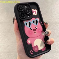 Internet celebrity pink Happy Ruby suitable for Realme C55 C51 C35 C33 C30 C2 C3 C20 C12 C25 phone c