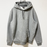 古著PUMA長袖簡約標誌連帽衫，運動風，normcore，灰色，M 碼