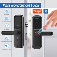 Smart Door Lock DLD Smart Handle Door Lock Fingerprint Digital DoorLock Tuya Smart Lock Kunci Pintu Digital 智能门锁指纹锁