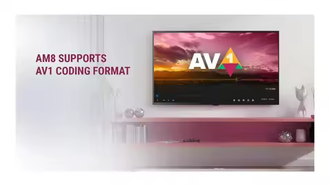 Ugoos AM8 Pro Smart TV Box Android 11.0 Amlogic S928X-J DDR4 8GB 64GB WiFi6 BT5.3 1000M 4K Set Top B