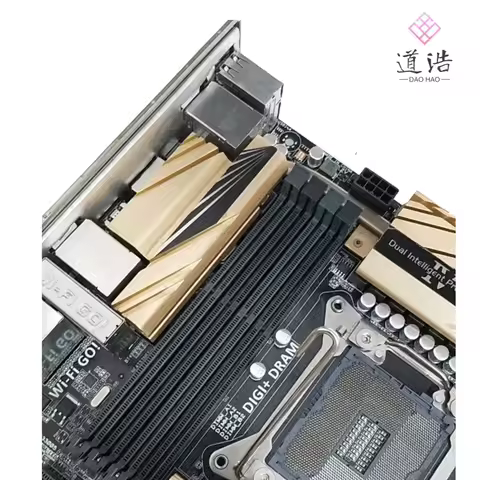 For X79-DELUXE Motherboard 64GB PCI-E3.0 USB3.0 USB2.0 LGA 2011 DDR3 ATX X79 Mainboard 100% Tested F