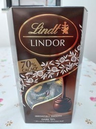 瑞士蓮 Lindt Lindor 軟心 70% 黑 朱古力 200g (黑色)
