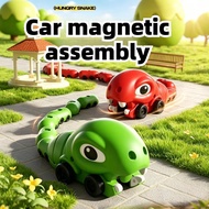 Remote Control Greedy Snake Magnetic Toy Duel Parent Child Interactive Battle Magnetic Swallowing Sn