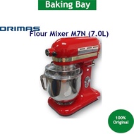 ORIMAS Flour Mixer M7N (7.0L) Heavy Duty Commercial Stand Mixers Pengadun 1kg Dough Power Quiet Smoo