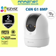 NEW MODEL Ezviz C6N G1 8MP 4K 2160P Pan/Tilt Motion Detection 2-Way Talk Dual Band H.265 WiFi Securi