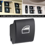 NOBELJIAOO Car Window Switch Repair Button Glass Switch Button Cover Front L Or R For BMW 3 Series E