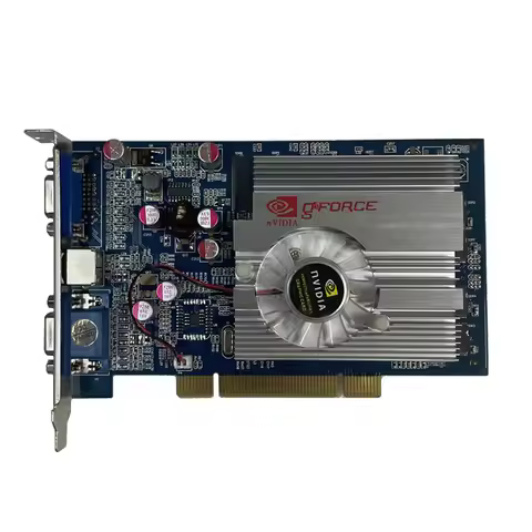 FX5500 NEW High Quality For Nvidia GEFORCE PCI FX 5500 128MB 128Bit DDR VGA/VGA PCI