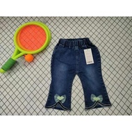 LEVIS Code NN245 BABY Pants HKK jeans Ribbon LOVE Girls 1-3 Years/Children's jeans/Children's Tv
