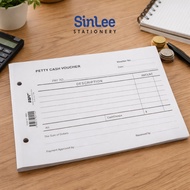 Petty Cash Voucher Booklet A5 | 100 Sheets Payment Receiving Return Form