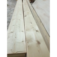 New Pine wood (kayu Pine baru 1.5" X 5.5")