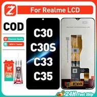High Quality LCD For REALME C30/ C30S/ C33/ C35 Compatible with original Glass Digitizer