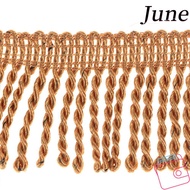 JUNEGOODS Fringe Trim, Bullion Fringe Trim Gold Bullion, Embellishments Pillows Sofa