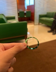 全新 原裝 Rolex Submariner 16610Lv 圈片  date 16610lv insert bezel 綠圈 16610 sub 水鬼