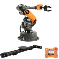 wlkata Mirobot 6DoF Mini Industrial Robot Arm Professional Kit Plus Sliding Rail Set Programmable Ro