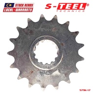 S-TEEL Front Spocket 530 - 17T / Motorcycle for YAMAHA YZF1000 R1 / FJ1100 L/N / FJ 1200 / XJR 1200S