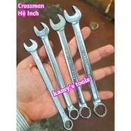 Crossman 3/8 7/16 1/2 9/16 5/8 11/16 3/4 13/16 7/8 15/16 1 inch inch inch inch inch inch ring wrench
