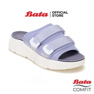 Bata บาจา Comfit รองเท้าเพื่อสุขภาพแบบสวม เทคโนโลยีเนเจอร์ฟิต รองรับน้ำหนักเท้า รุ่น FIT-LITE สำหรับผู้หญิง สีดำ 6016047 สีม่วง 6019047