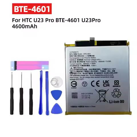 For HTC U23 Pro BTE-4601 U23Pro 4600mAh mobile phone Battery