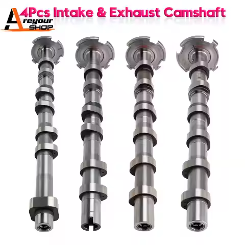 Areyourshop 4Pcs Intake & Exhaust Camshaft for Mercedes-Benz C400 C43 AMG E400 E43 AMG