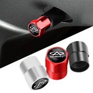 4PCS Metal Alloy Car Wheel Tire Valve Stem Caps For Chery Fulwin QQ Tiggo 3 5 T11 A1 A3 A5 Amulet M1