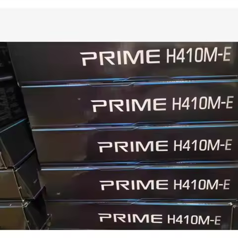 Used PRIME H410M-E Motherboard LGA1200 Supports 10th Gen CPU HDMI M.2 Slot In Stock for Asus