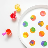 [VILANG] Kids Food Color Dropper Art Play Set - 8color set / Vilang play tray / Sensory play / Kids Color Play