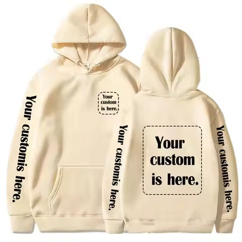 2026 Student Casual Custom Printed Text DIY Hoodie Customized Personalized Hoody Custom Hoodies Text