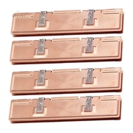 htrshj4 Piece RAM Heatsink Radiator Pure Copper 126x26x7mm for Ram Memory Cooler Cooling Heat Sink D