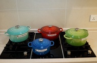 Cool color new Le Creuset enamel cast iron pot pot pot 16 18 20 22 24 25 26cm