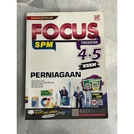 second hand reference book Perniagaan FOCUS SPM PT3 Pelangi KSSM