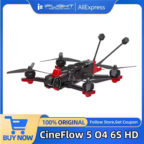 iFlight CineFlow 5 O4 6S HD 5inch FPV Drone with O4 Air Unit Pro Traverserfor Freestyle FPV Cinemati