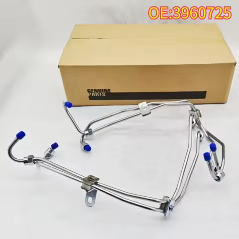 Original High Quality New For 3960725 Fuel Injector Lines For Cummins 3.9L 4BT Engine 12Mm VE Pump D
