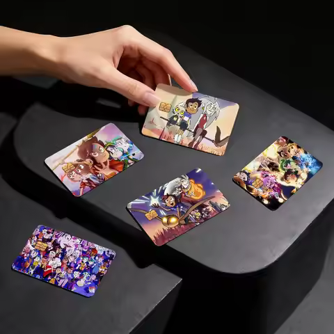 cartoon anime The Owl h-House Hot Sale Decor Exquisite Card Sticker for Debit Credit Bank Cards Skin