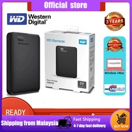 [Local] Western Digital WD Elements External Hard Disk 1TB 2TB USB 3.0 HDD Portable 2.5" Hard Disk E