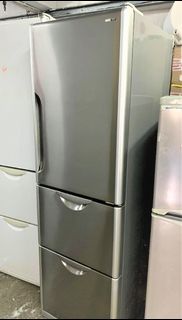 90%NEW 不銹鋼面《 三門雪櫃 HITACHI 日立牌 二手家電 』可收信用卡