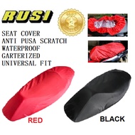 RUSI classic 250 MOTOR SEAT COVER ANTI PUSA SCRATCH WATERPROOF GARTERIZED UNIVERSAL FIT BRAND NEW