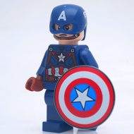 Lego Captain America Dark Blue Suit Marvel  *new